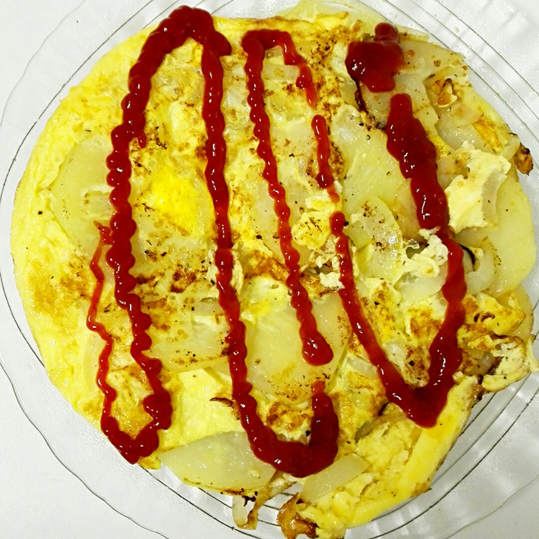 西班牙土豆煎蛋饼