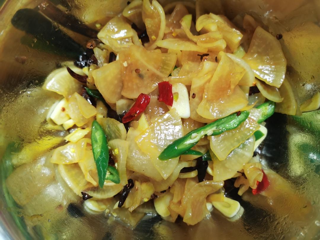 超下饭的“炝腌萝卜”