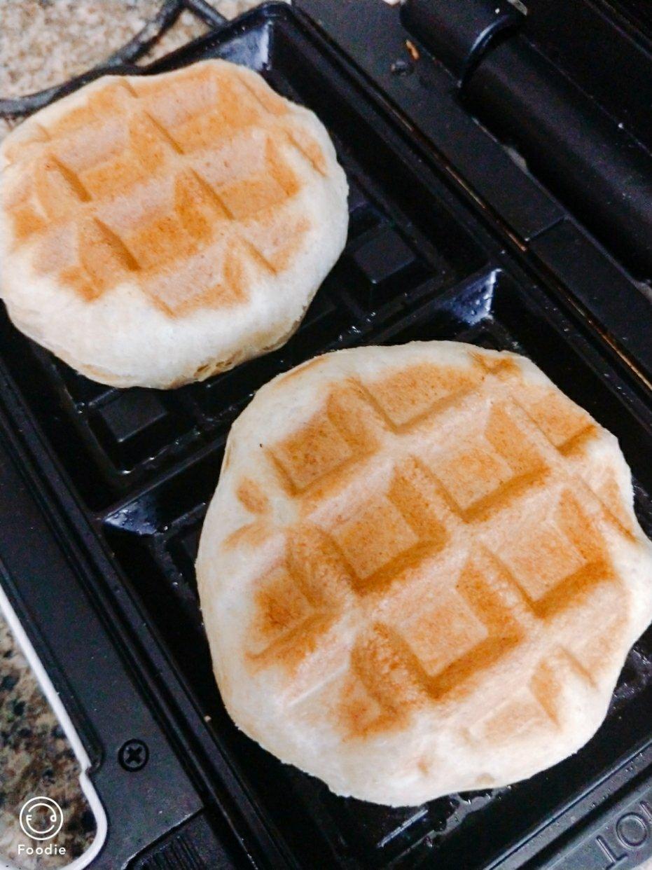 紫米华夫饼