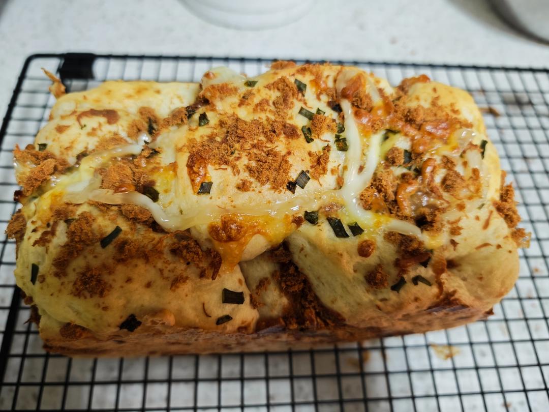 肉松吐司【超多料香爆马苏里拉】