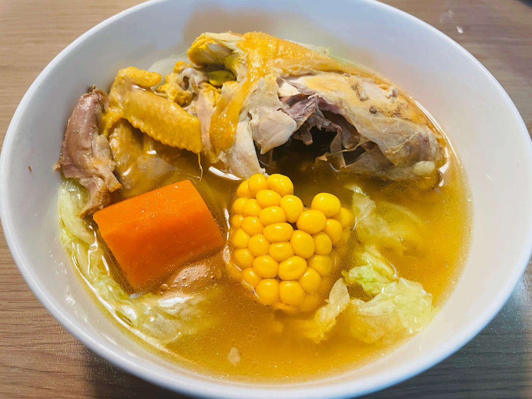 虫草花母鸡汤