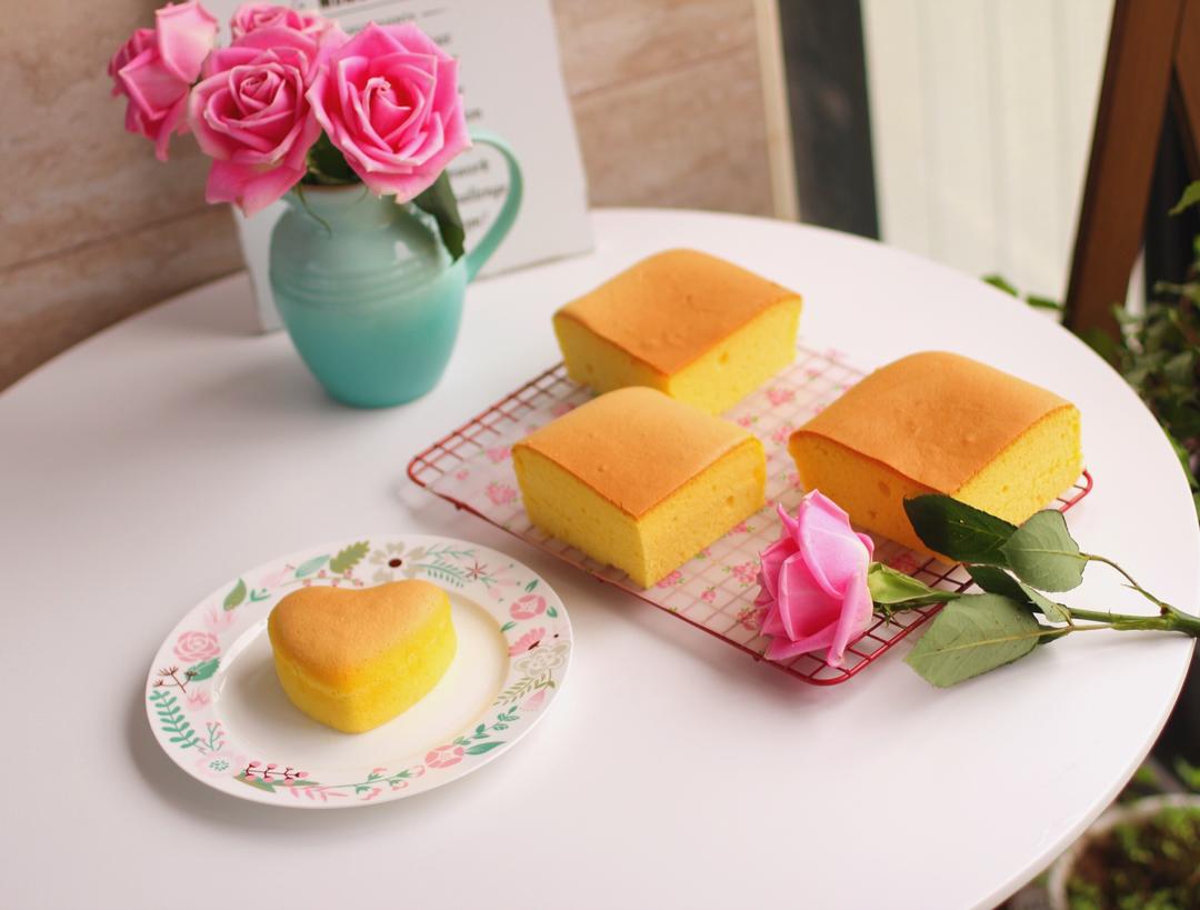 椰香古早味蛋糕的做法