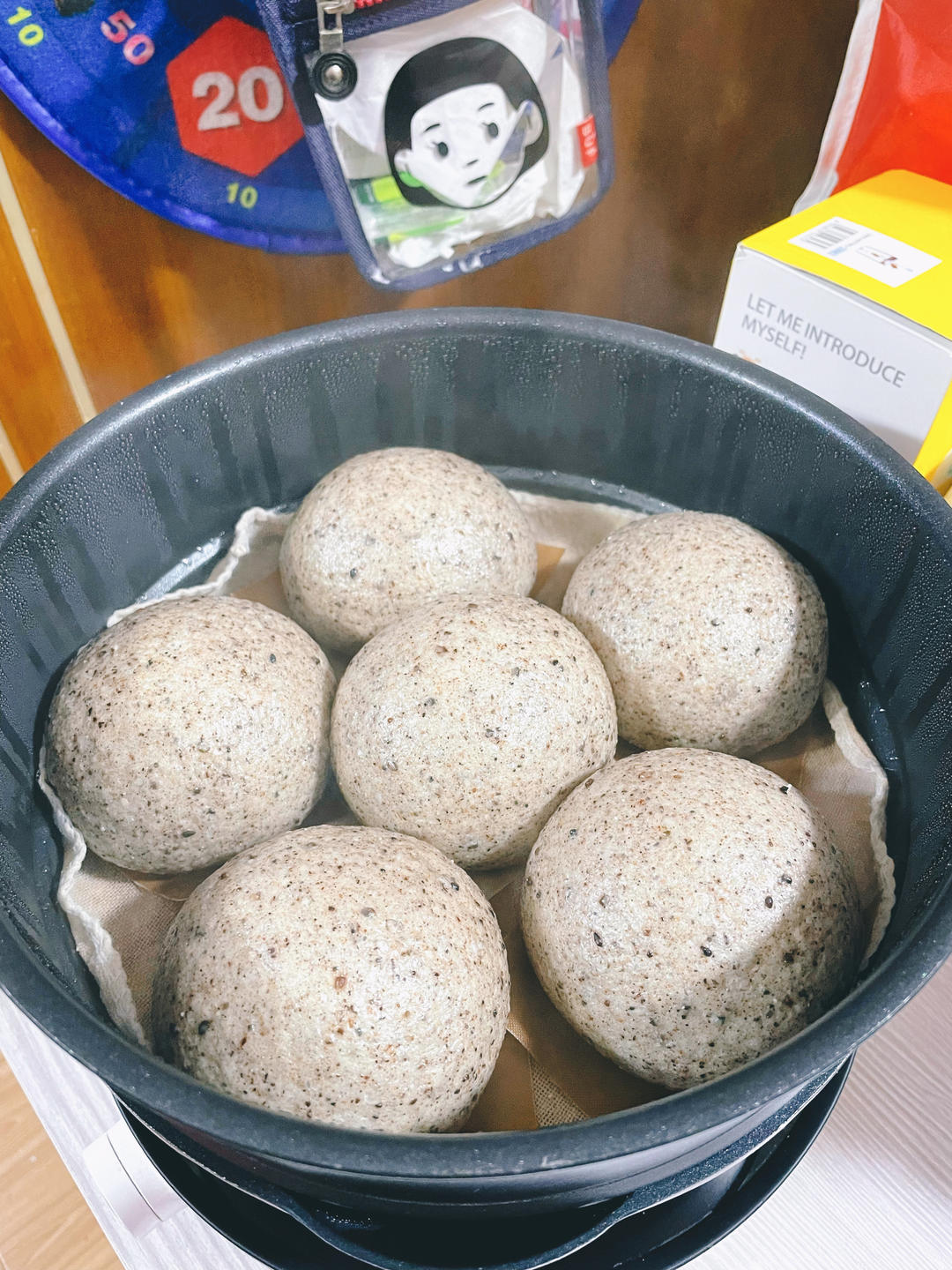 一发黑芝麻馒头，补钙佳选！