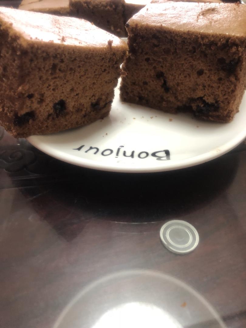 柯基抖臀duangduangduang古早蛋糕之二：巧克力流心古早蛋糕