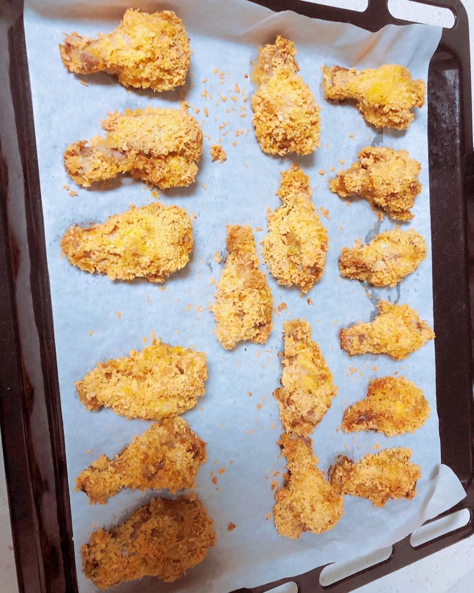 香脆鸡翅（媲美肯德基，无油东菱烤箱）