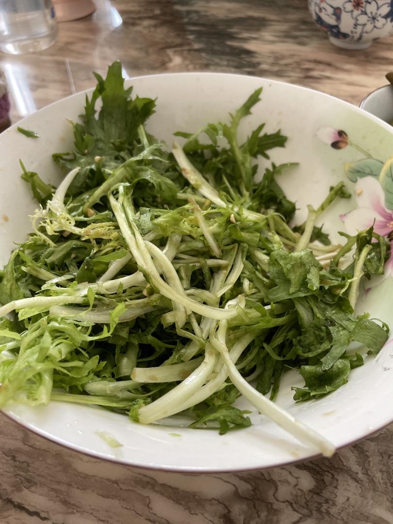 凉拌苦菊——简单爽口