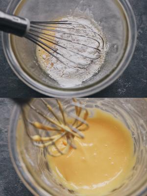 一颗鸡蛋的黄油戚风蛋糕的做法 步骤4