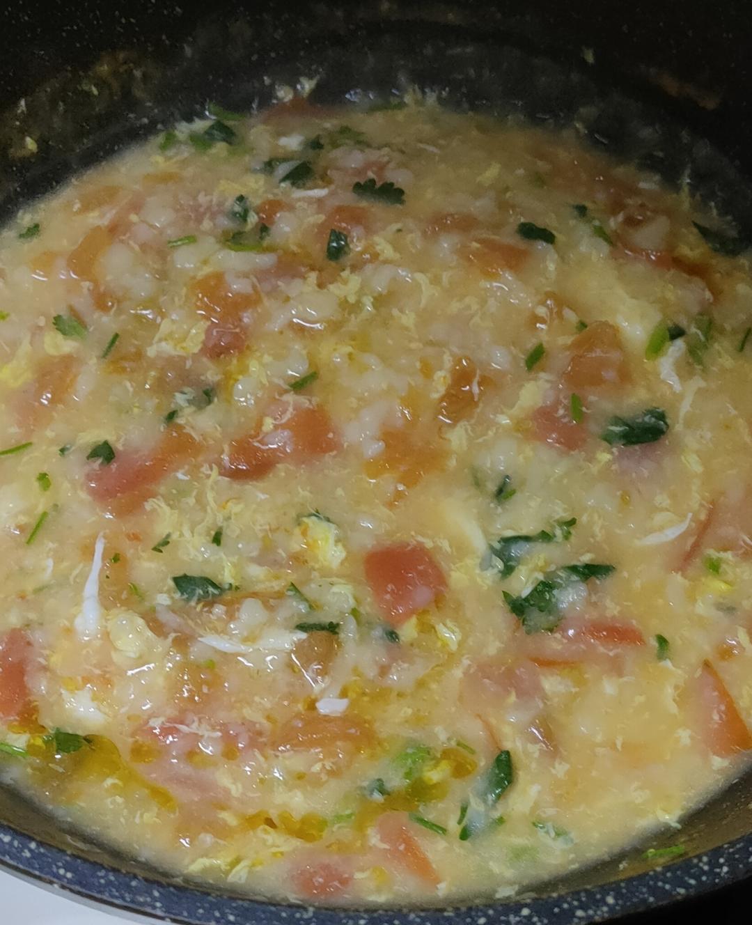 蕃茄鸡蛋面疙瘩