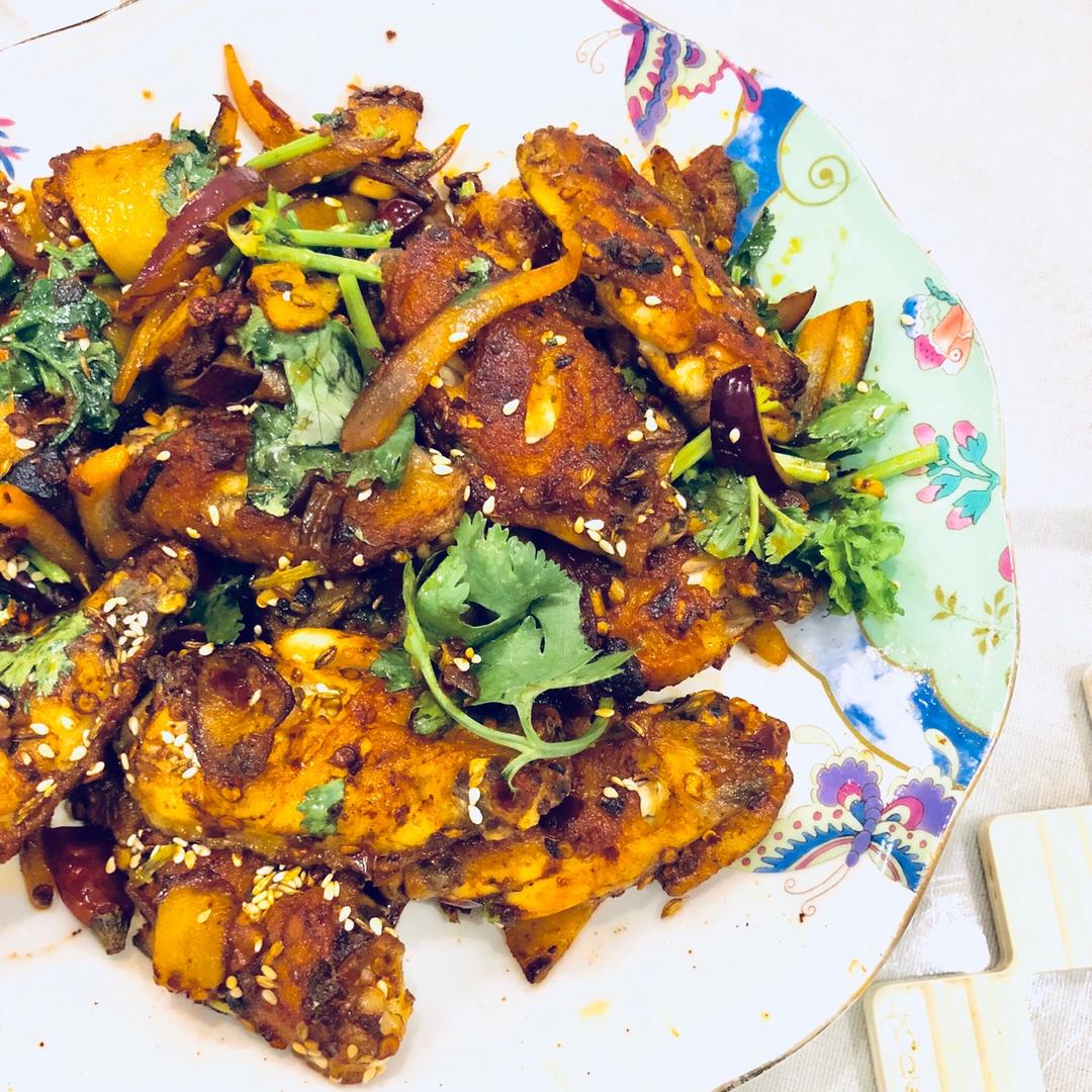 干锅鸡翅