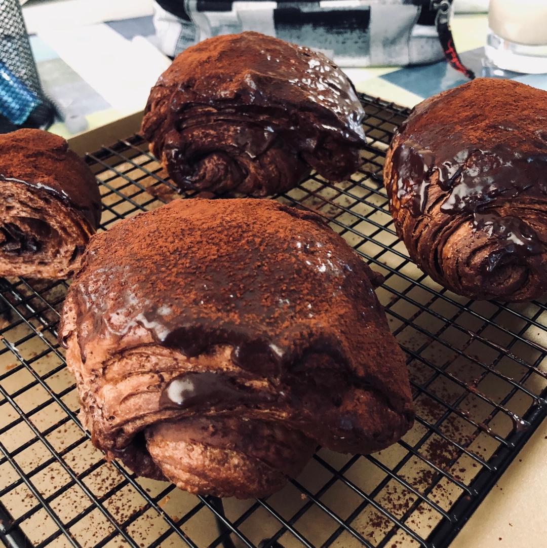 脏脏包-可颂牛角包Chocolate Croissants