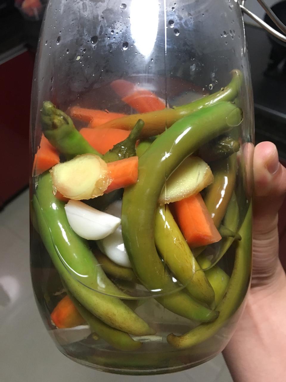 吴海燕1991做的自制泡椒(腌小米椒)