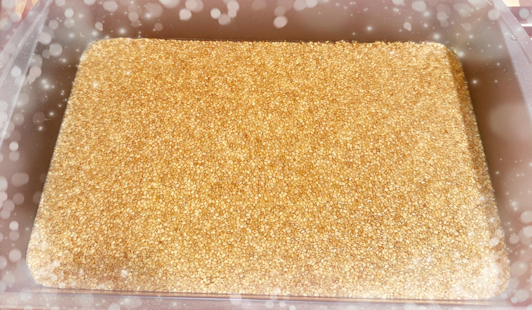 芝麻薄脆饼干，一步操作，超级简单