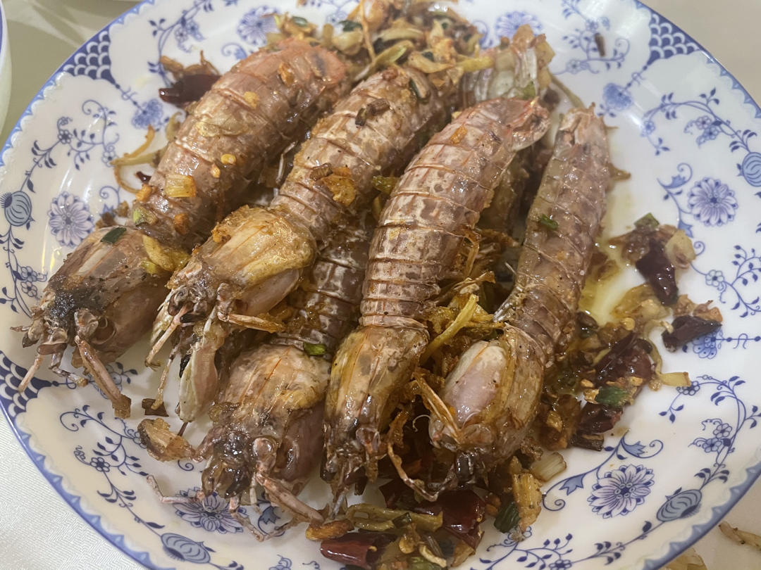 椒盐皮皮虾