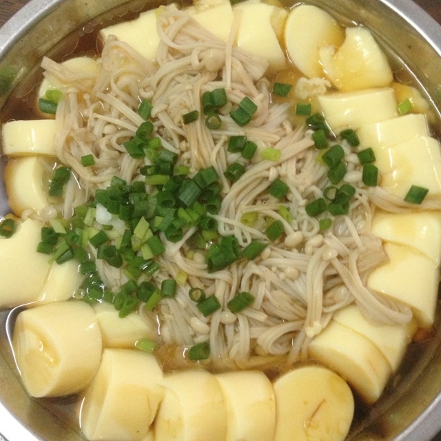 超级下饭菜--金针菇日本豆腐