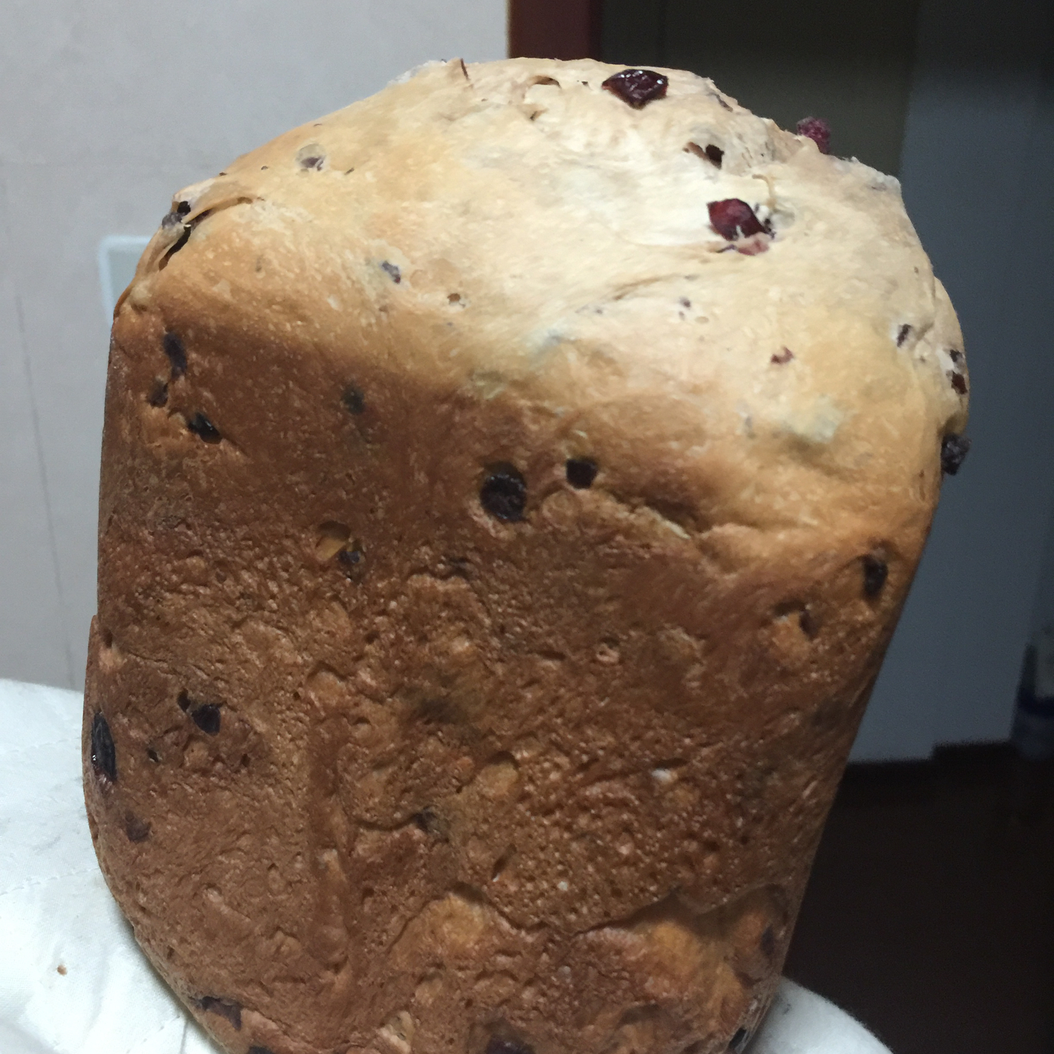 超级好吃的原味面包（面包机版）