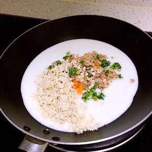 鸡茸口菇浓汤的做法 步骤6