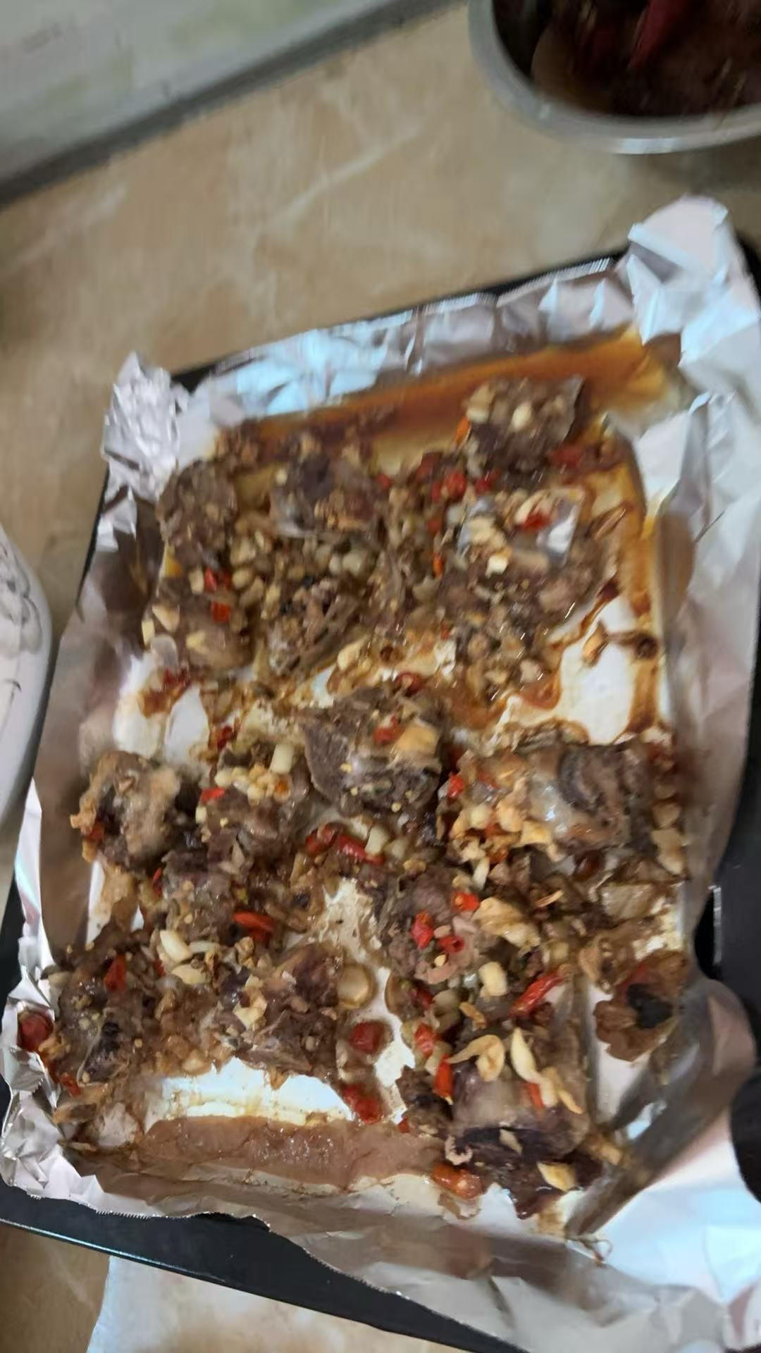 香到骨头里的蒜香排骨（烤箱）