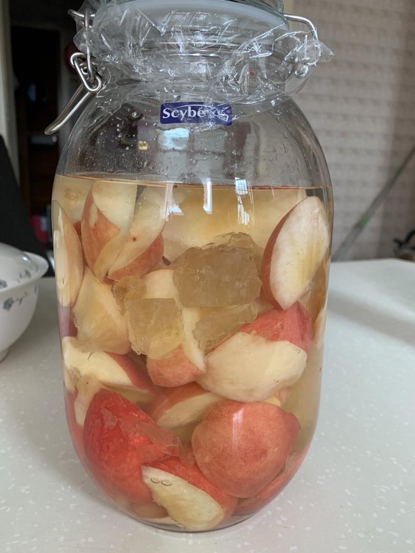 留住桃子的味道，自制桃子酒