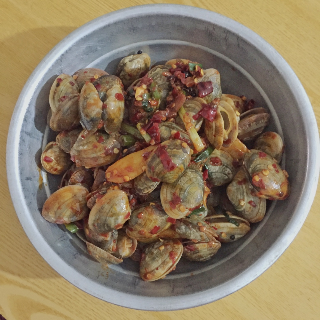 辣炒花甲