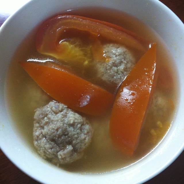 番茄肉丸汤