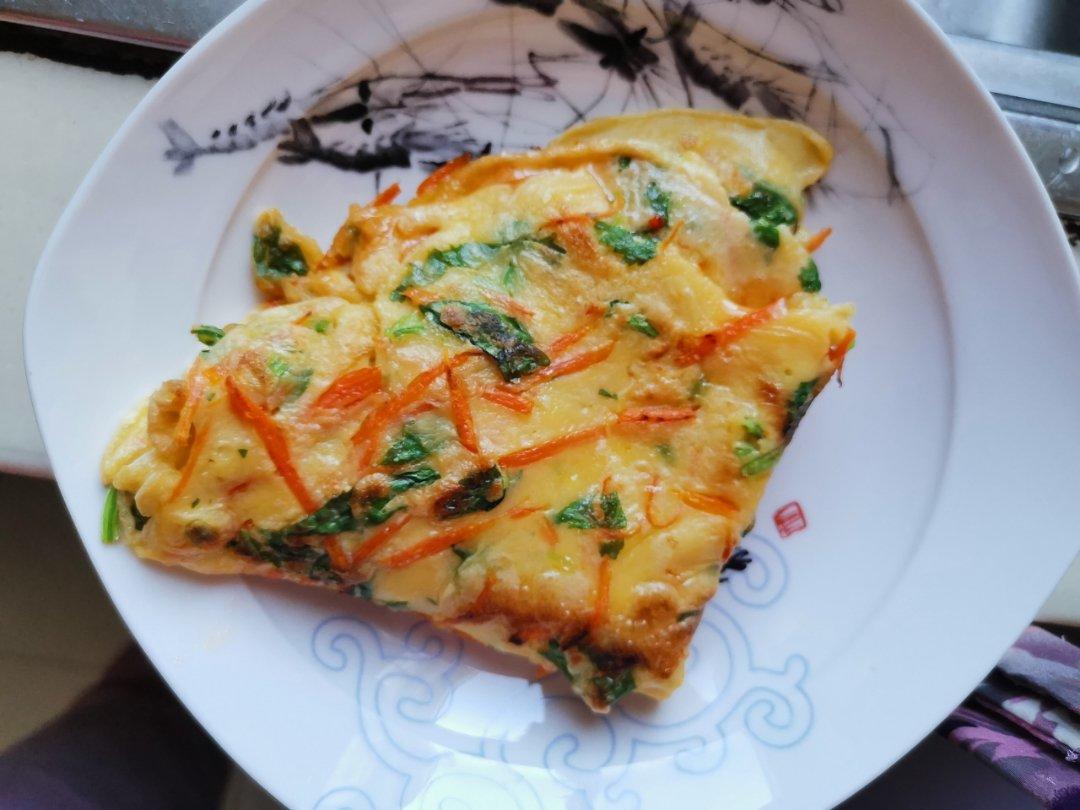 快速早餐鸡蛋葱花饼