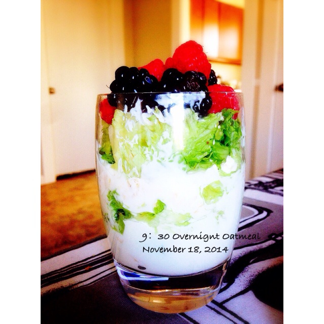 Overnight Oatmeal 隔夜早餐燕麦杯