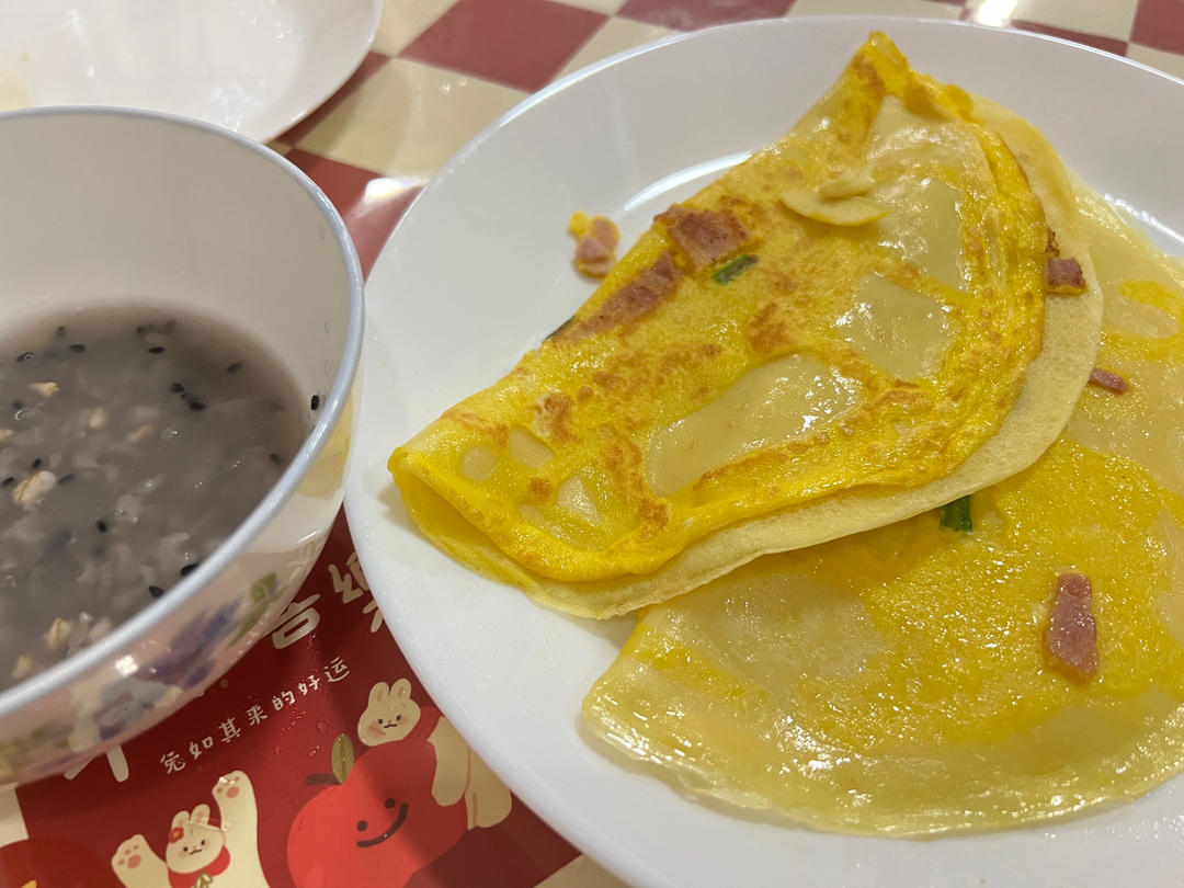超软筋道的鸡蛋软饼