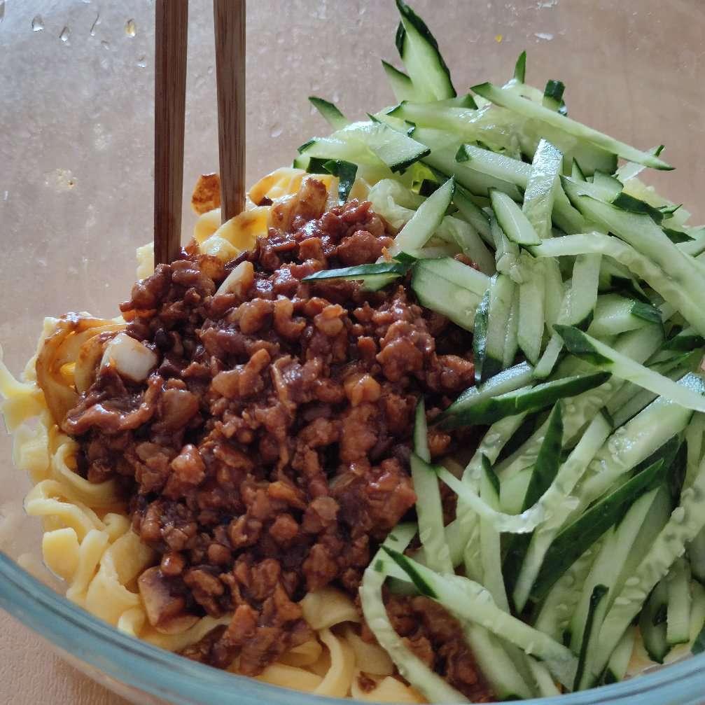 老北京炸酱面（家庭版制作🏡经典老味道🤓🤓）