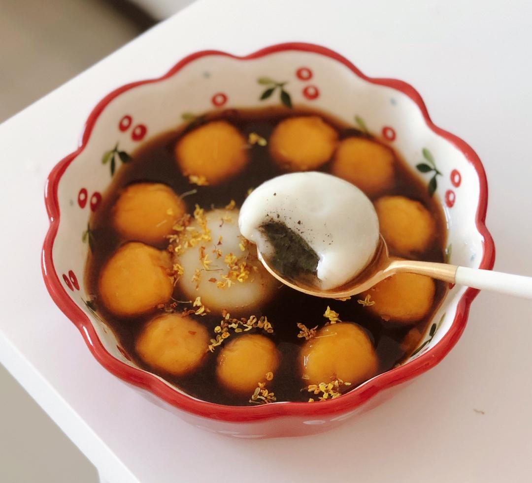 红糖糯米小圆子