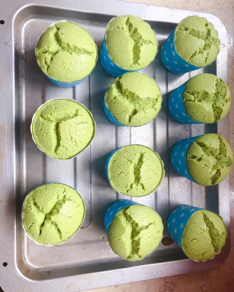 超详细抹茶酸奶纸杯戚风