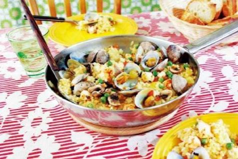 【饭岛奈美】西班牙海鲜饭