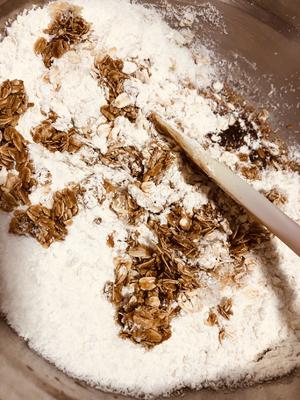 高纤维红糖燕麦饼干（玉米油版）的做法 步骤5