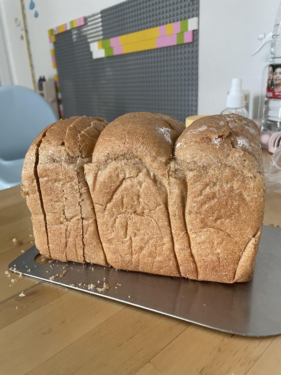 中种｜鲍勃红100%全麦吐司｜0糖0脂