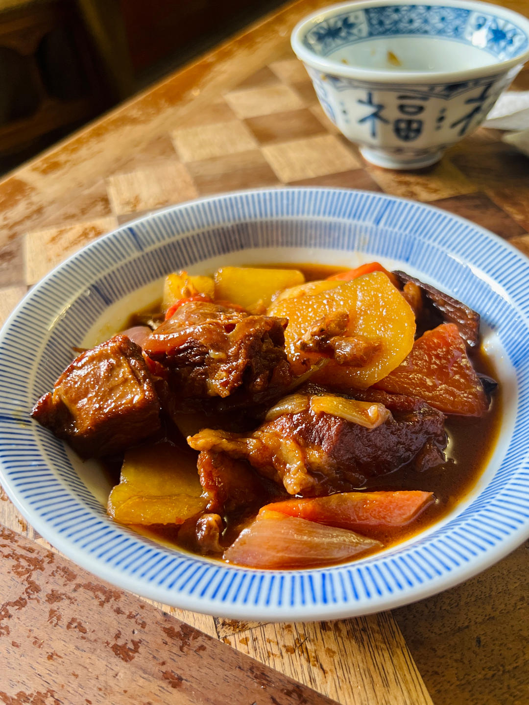 番茄土豆炖牛腩