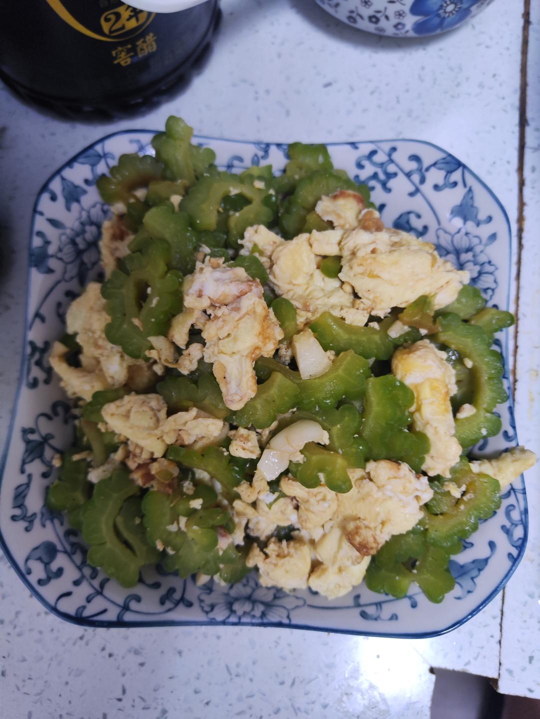 苦瓜炒蛋