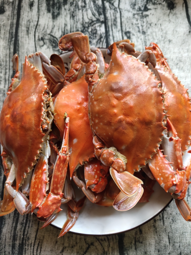 清蒸梭子蟹（螃蟹）-最简单的原汁原味吃法