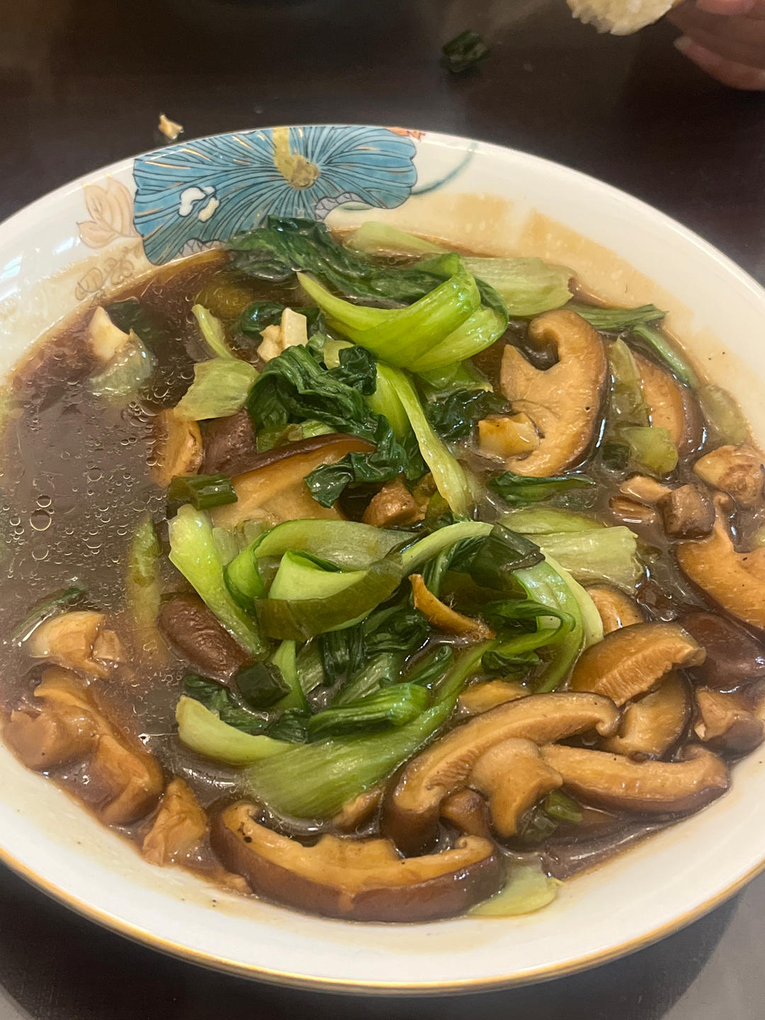 蚝油香菇小油菜