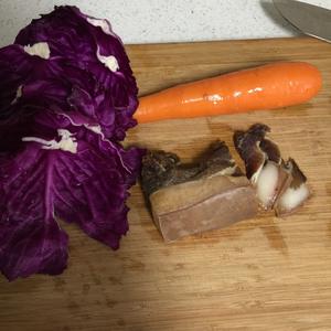 清蒸酱肉胡萝卜的做法 步骤1