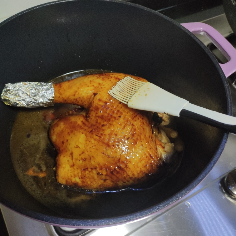 家常版广式豉油鸡的做法 步骤9