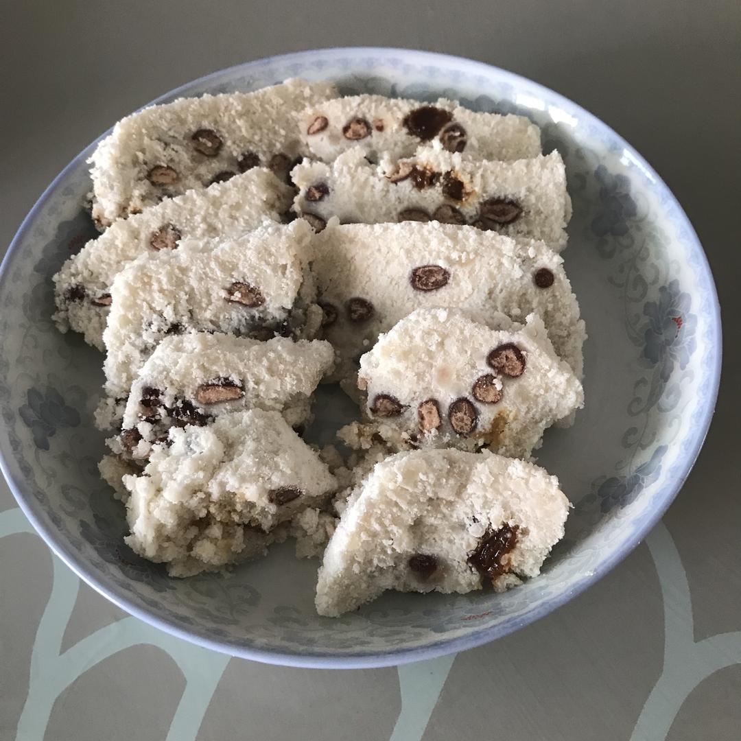 佳丽1314做的红豆米粉松糕,宋美龄晚年最爱的糕点