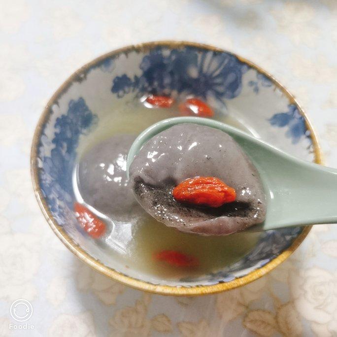 黑芝麻汤圆
