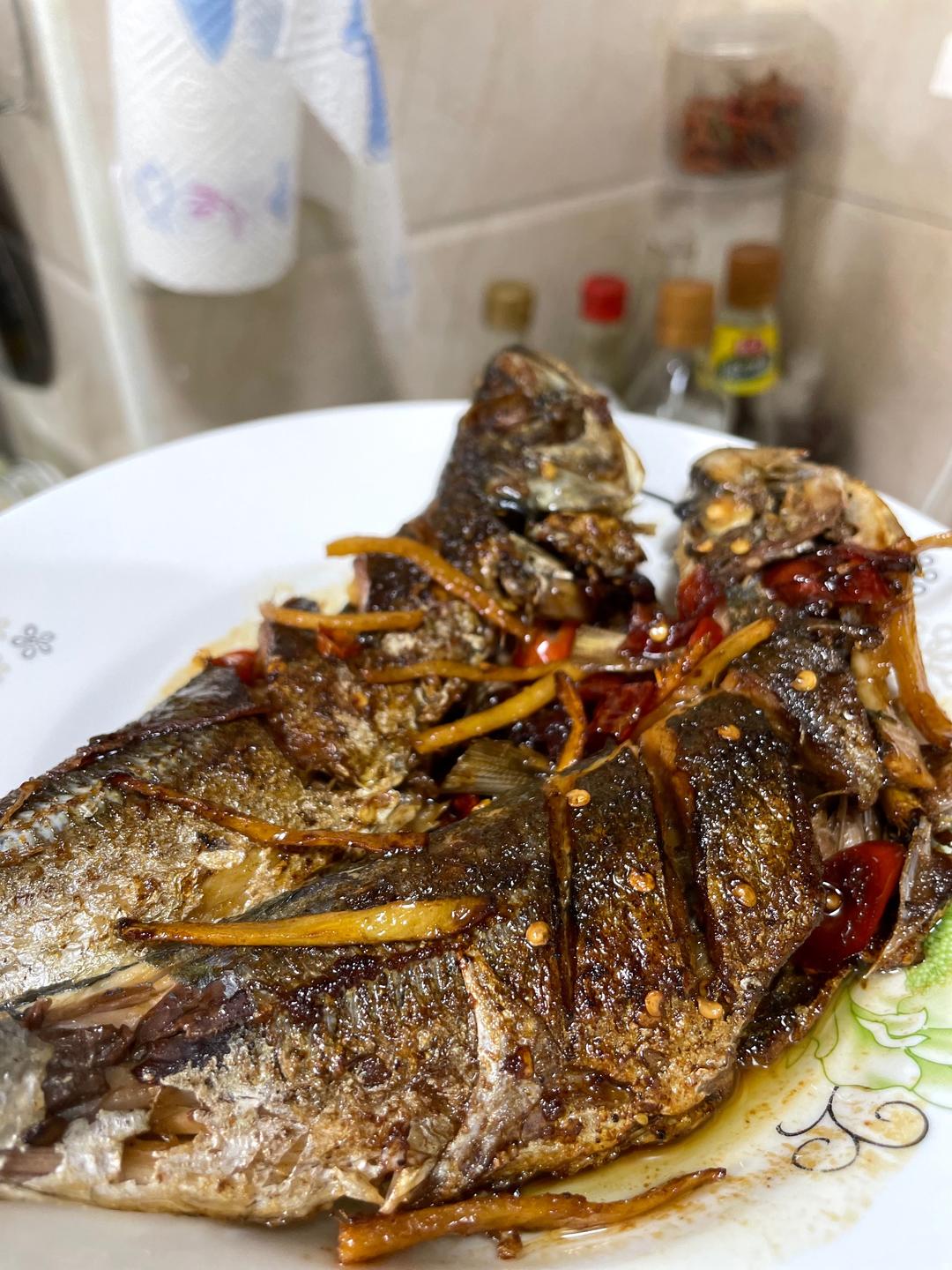 香煎巴浪鱼的做法