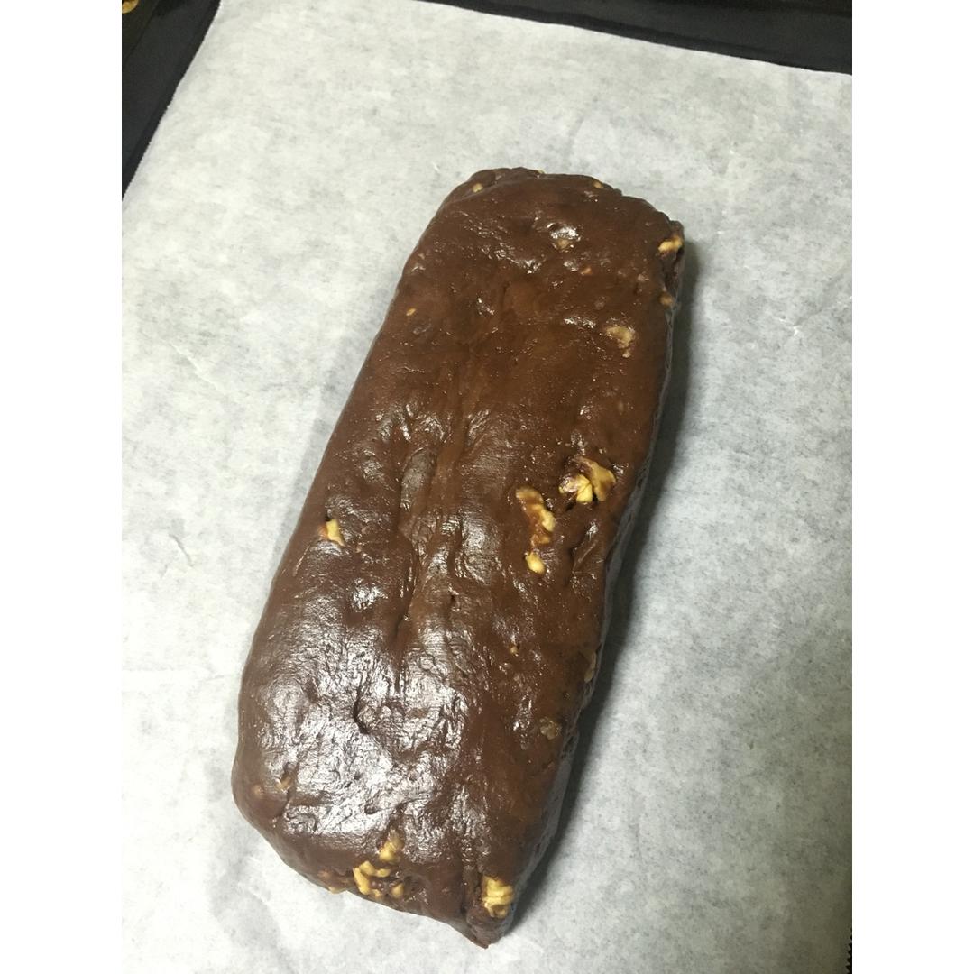 巧克力坚果意式脆饼