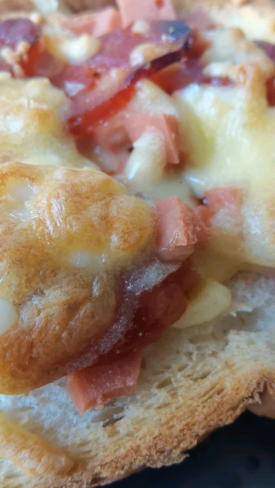 超好吃面包披萨🍕