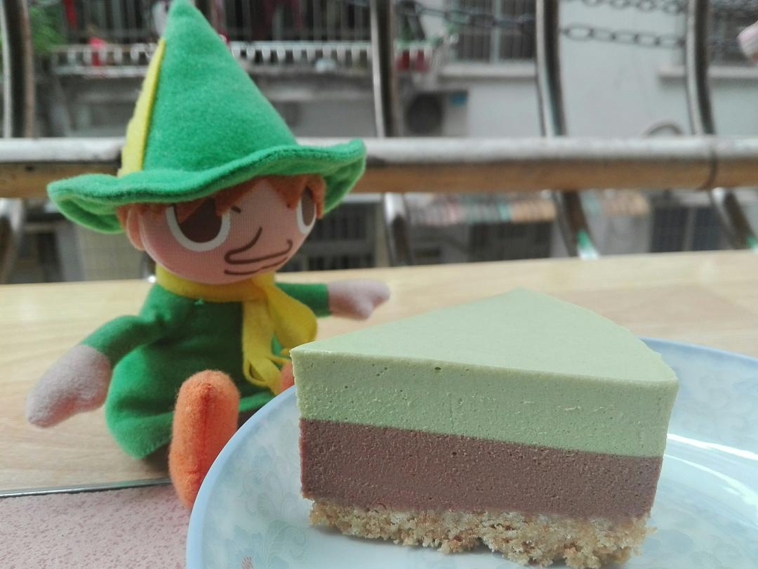 巧克力抹茶慕斯蛋糕