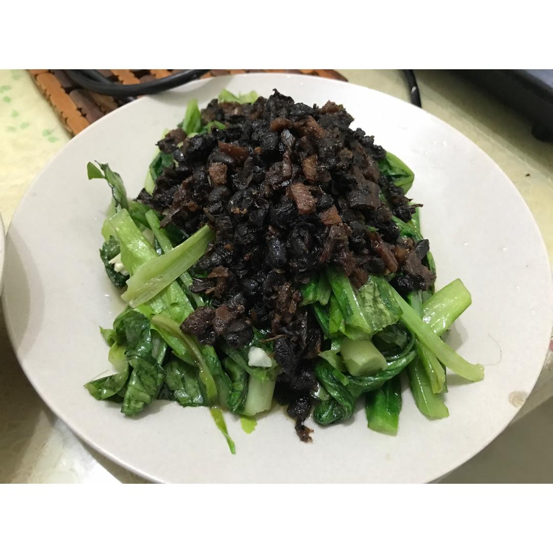 豆豉鲮鱼油麦菜