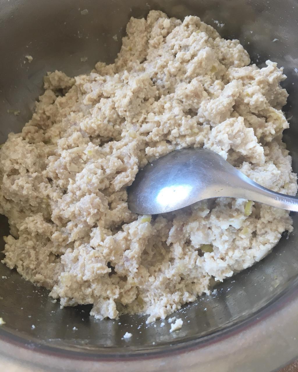 猪肉大葱豆腐饺子
