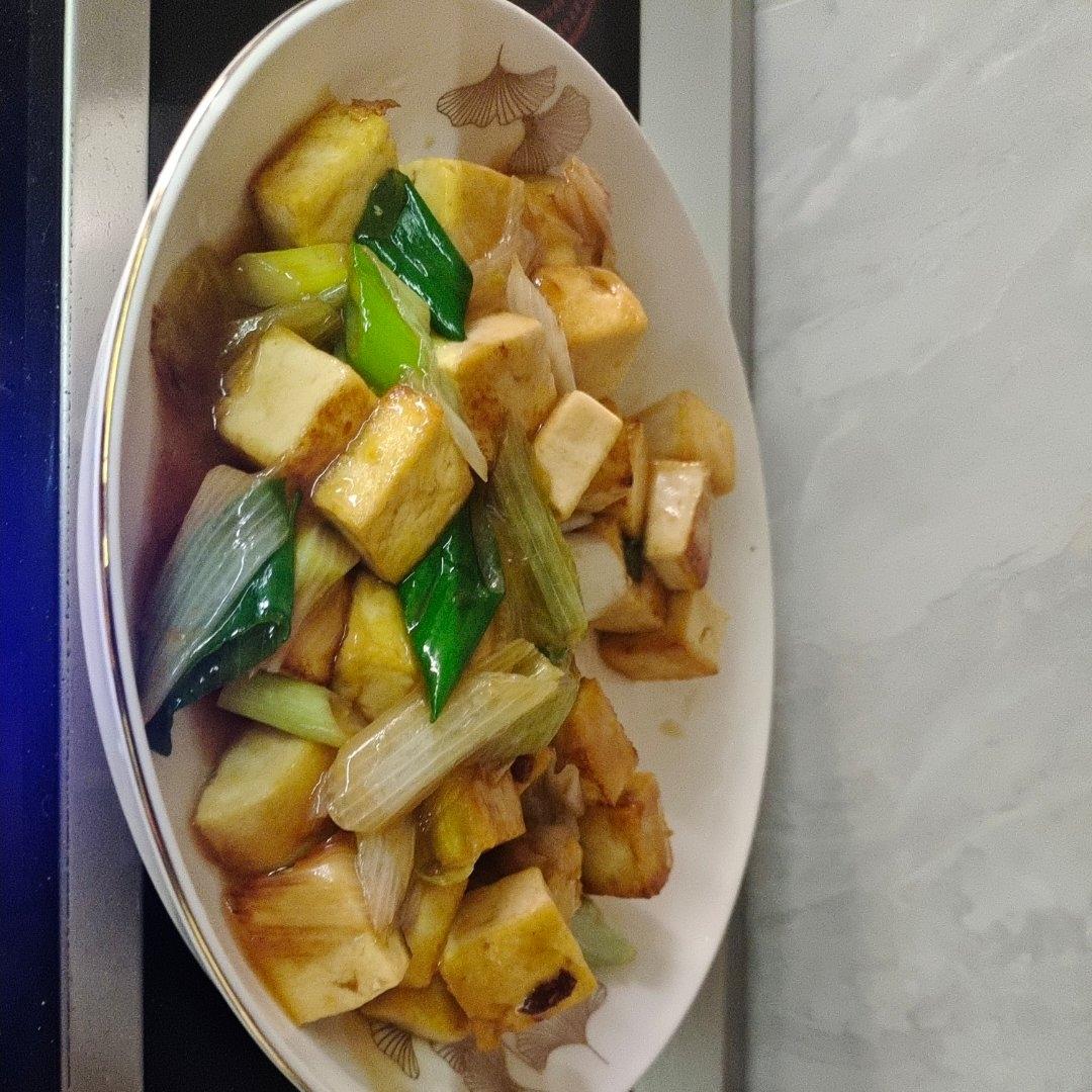 大葱烧豆腐