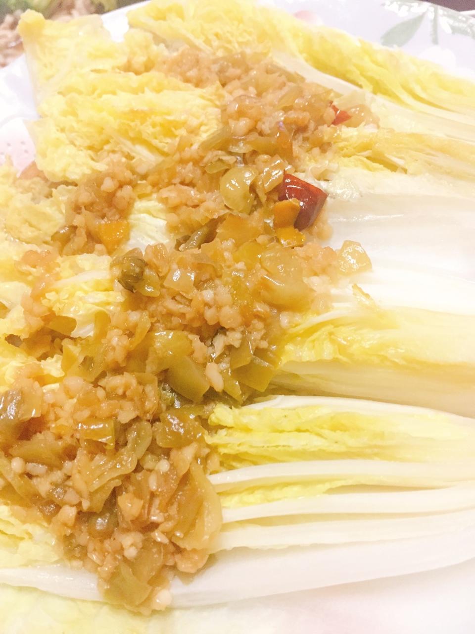 蒜蓉粉丝娃娃菜