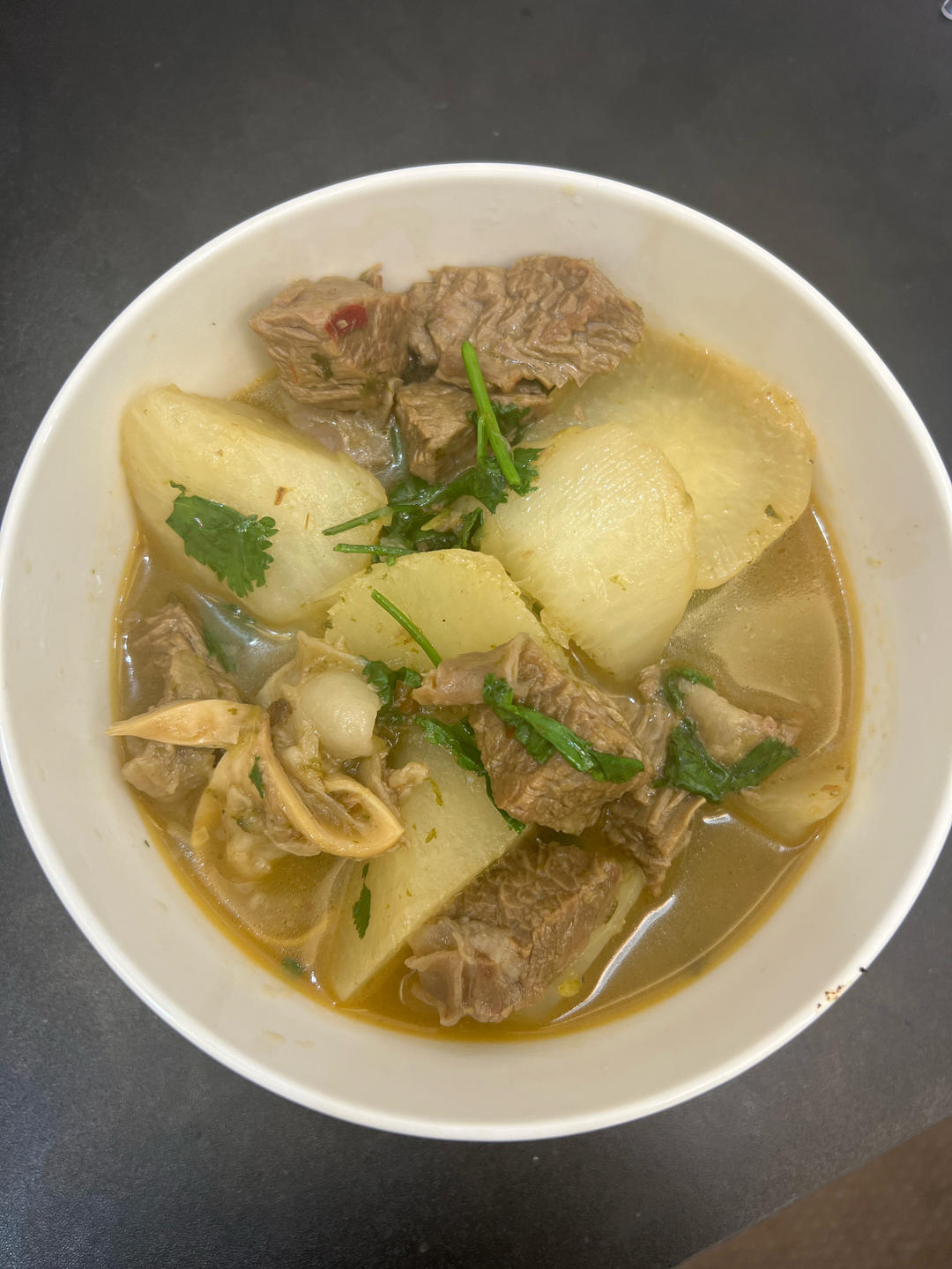 牛肉炖萝卜